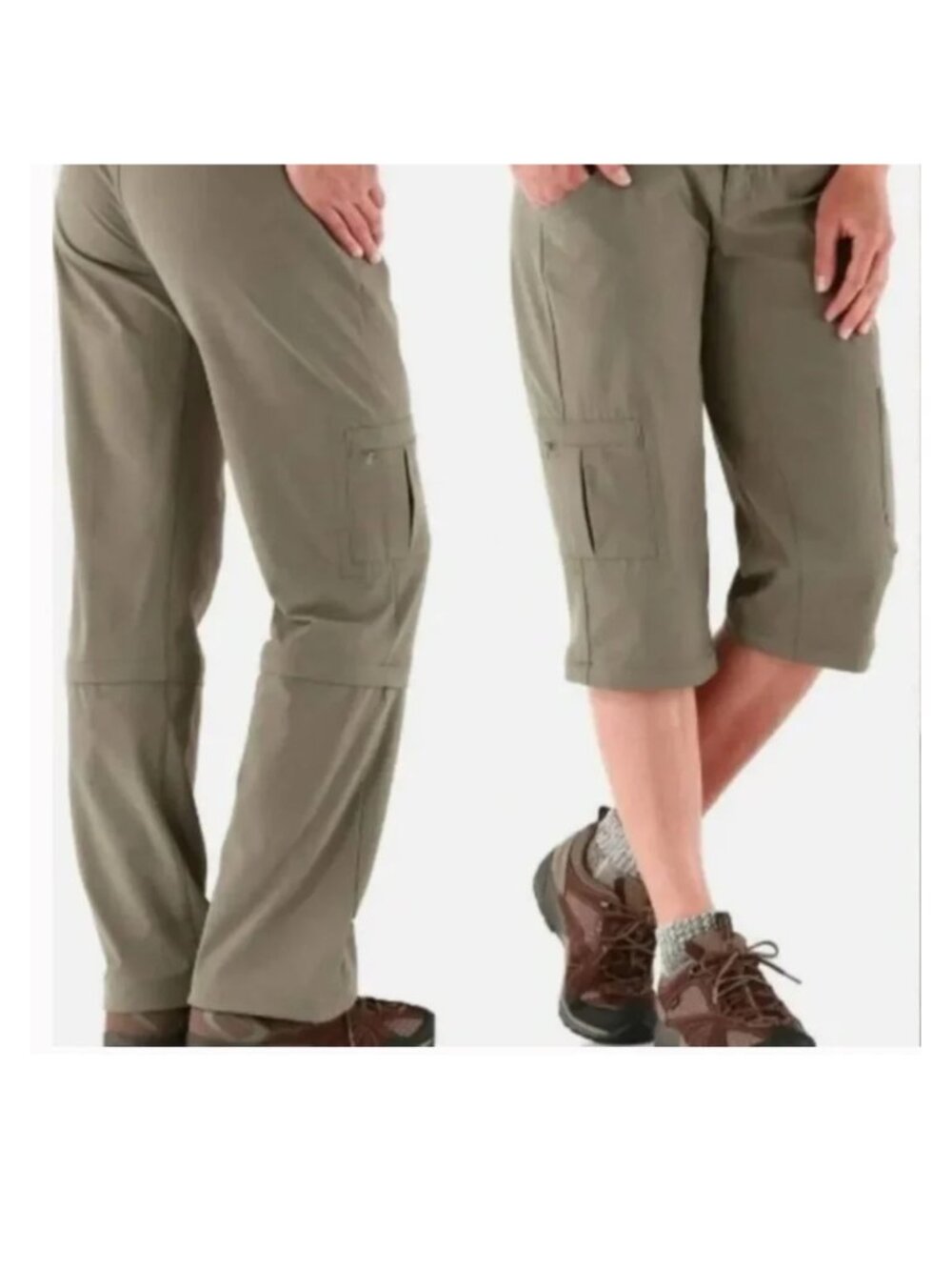 Mountain Hardwear Yuma Convertible Hiking Pants Women's Size 12 Hike